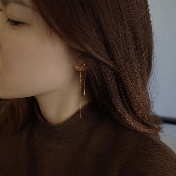 14k Gold Filled Threader Earrings