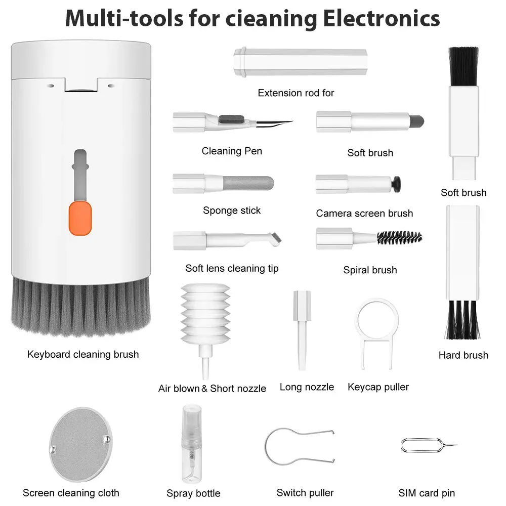 20 In 1 Keyboard Cleaning Kit Multifunctional Screen & Headphone Cleaner