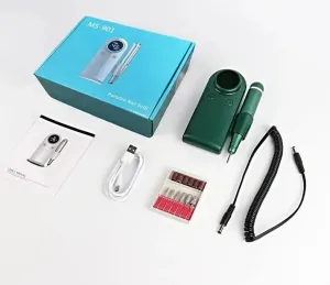 45000rpm Rechargeable Nail Drill Professional Manicure Machine with Lcd Display