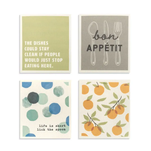 Biodegradable Dish Cloths- Classic Kitchen