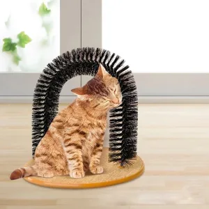 Cat grooming Arch Device- Type Massage Brush -Antipruritic