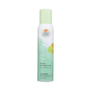 CITRUS MAGIC® 612112751- 6PK Natural Odor Eliminating Air Freshener Spray, Fresh Citrus, 3 oz