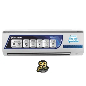 Daikin FTKY35UV16W 1 Ton Inverter 3 Star Split Air Conditioner