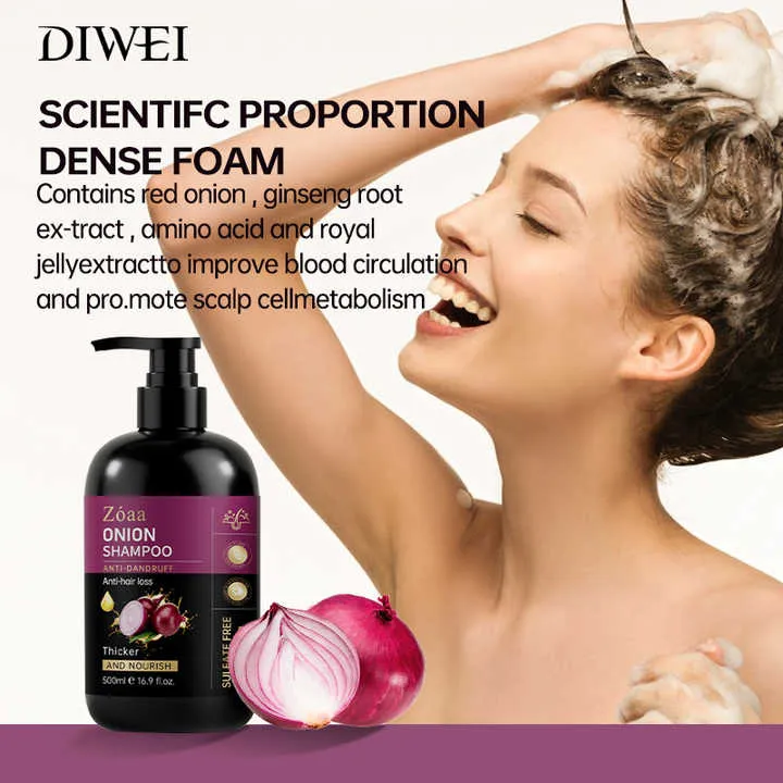 DIWEI Onion Biotin Shampoo-مجموعة شامبو وبلسم