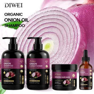 DIWEI Onion Biotin Shampoo-مجموعة شامبو وبلسم