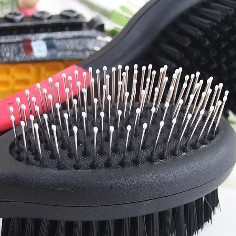 Double Faced Pet's Long Hair Brush