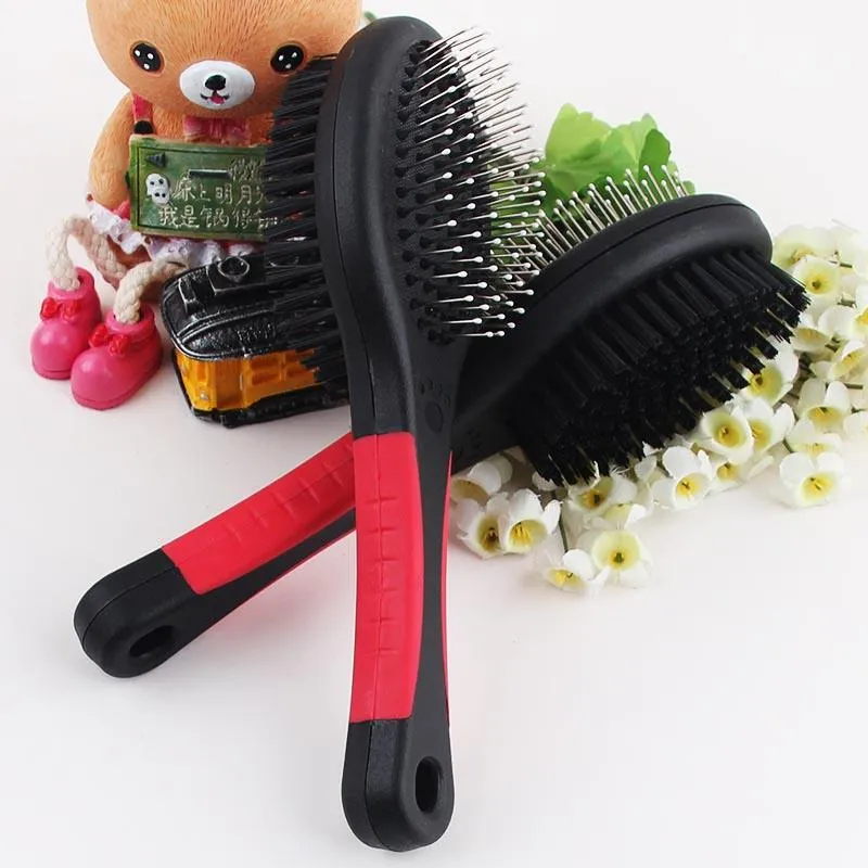 Double Faced Pet's Long Hair Brush
