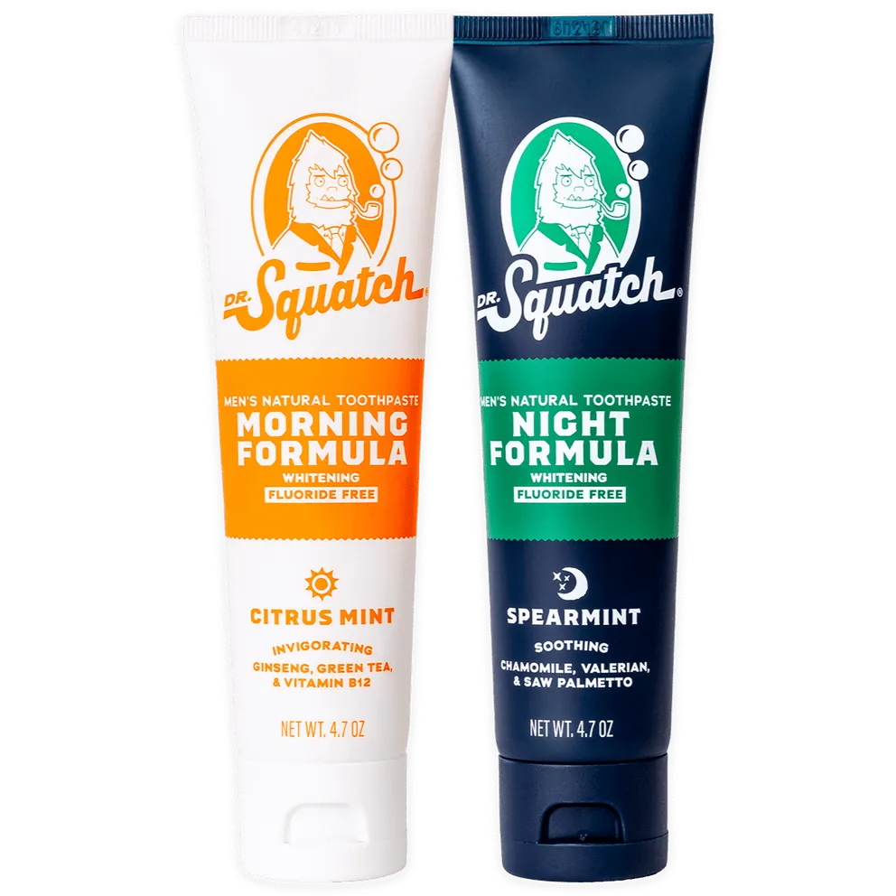 Dr. Squatch TOOTHPASTE (4.7oz)