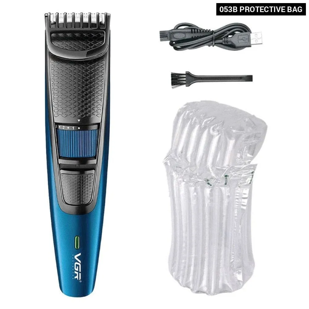 Electric Cord/cordless Adjustable Rechargeable Beard Hair Trimmer with 38 Setting for Men