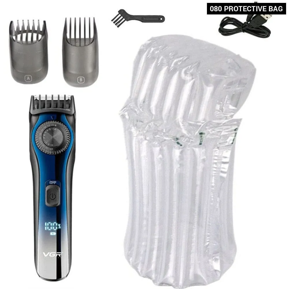 Electric Cord/cordless Adjustable Rechargeable Beard Hair Trimmer with 38 Setting for Men