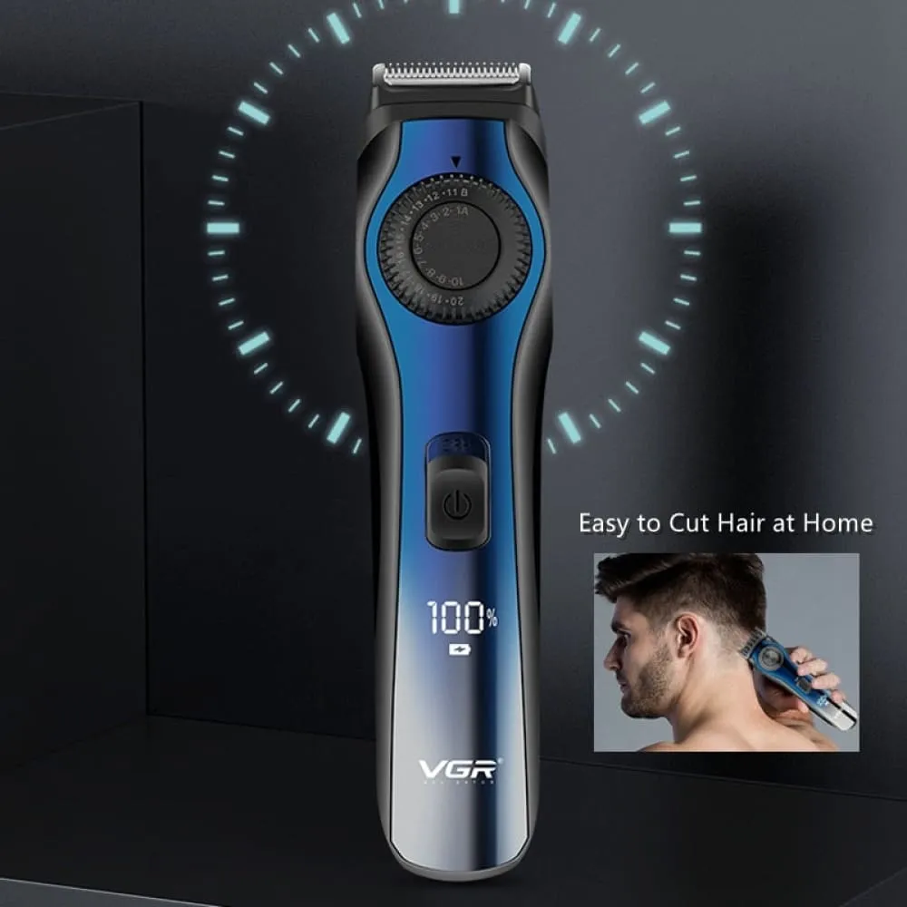 Electric Cord/cordless Adjustable Rechargeable Beard Hair Trimmer with 38 Setting for Men