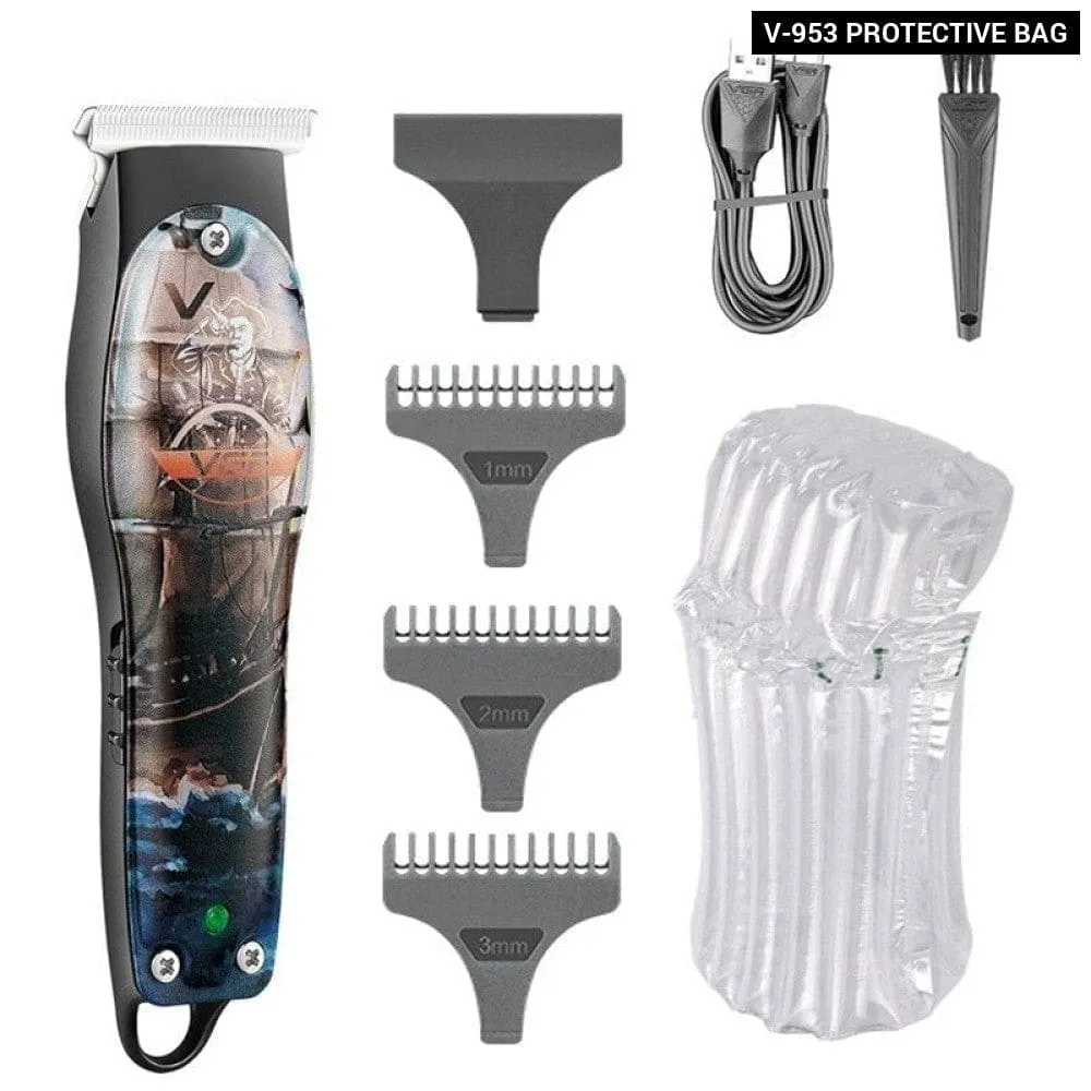 Electric Cordless Rechargeable Professional Hair Trimmer for Men