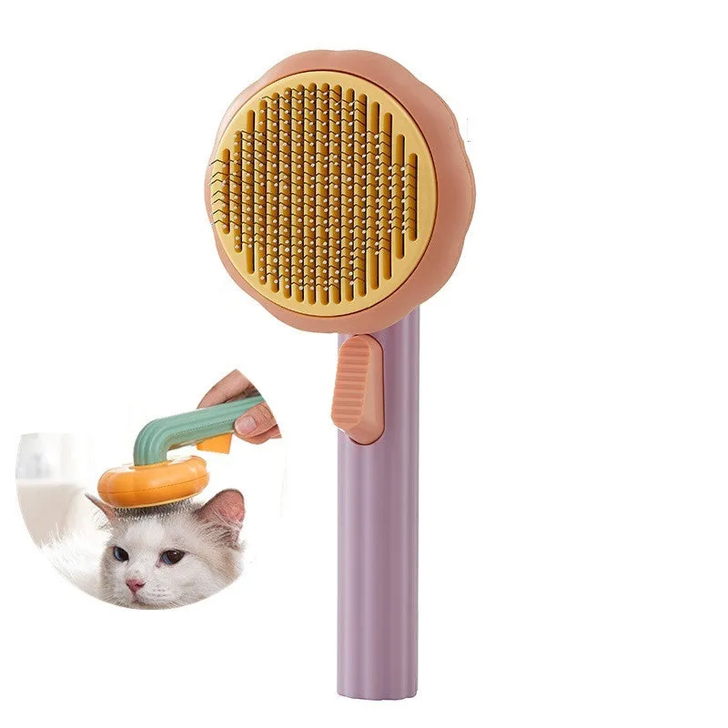 Self-cleaning Comb For Cat and Dog Hair Removal