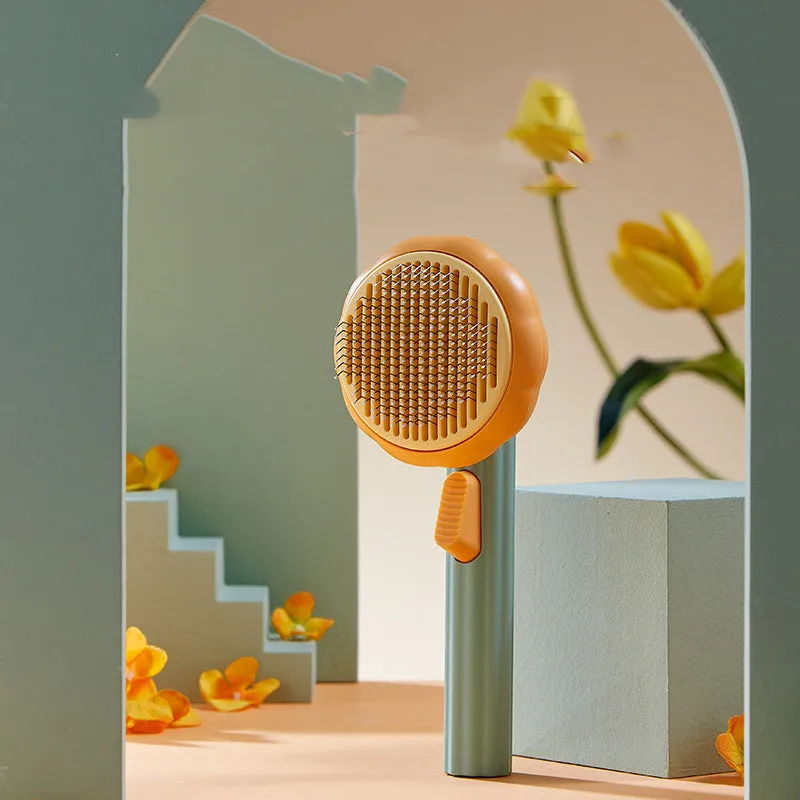 Self-cleaning Comb For Cat and Dog Hair Removal