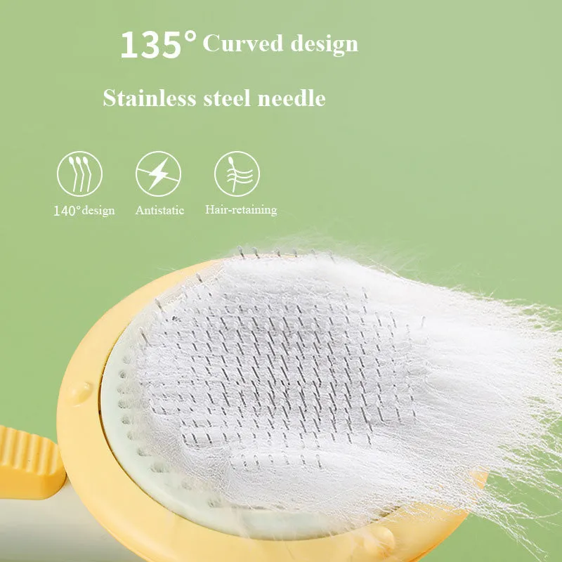 Self-cleaning Comb For Cat and Dog Hair Removal
