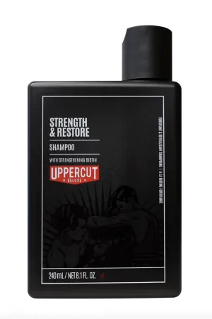 UPPERCUT STRENGTH AND RESTORE SHAMPOO - BOTTLE