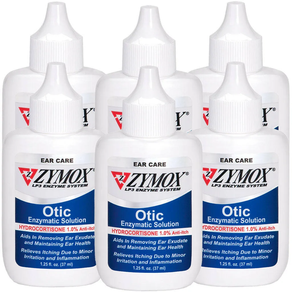 ZYMOX Otic Enzymatic Solution With 1% Hydrocortisone