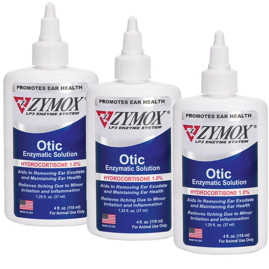 ZYMOX Otic Enzymatic Solution With 1% Hydrocortisone